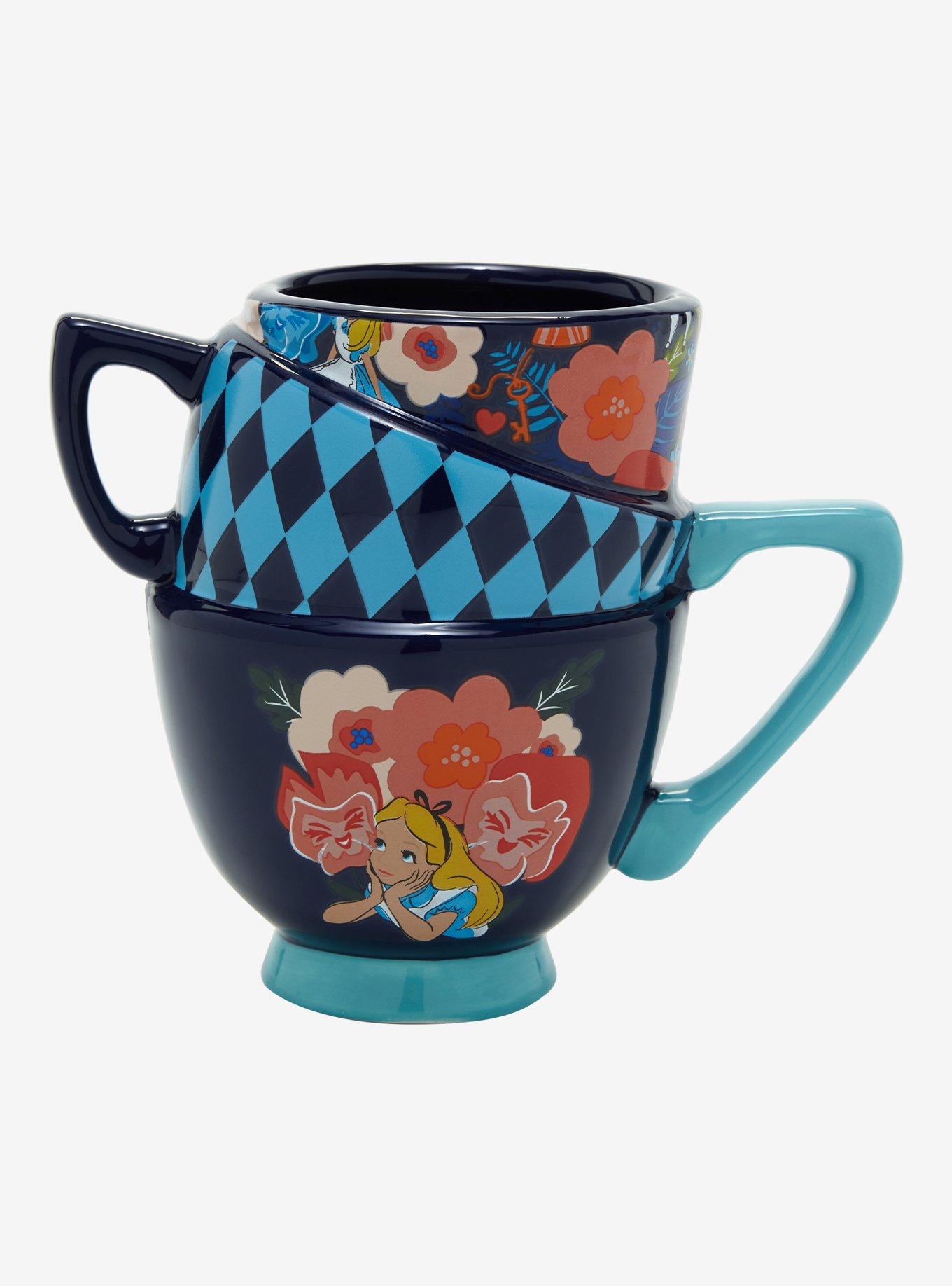 Disney Alice In Wonderland Stacked Mug, , alternate