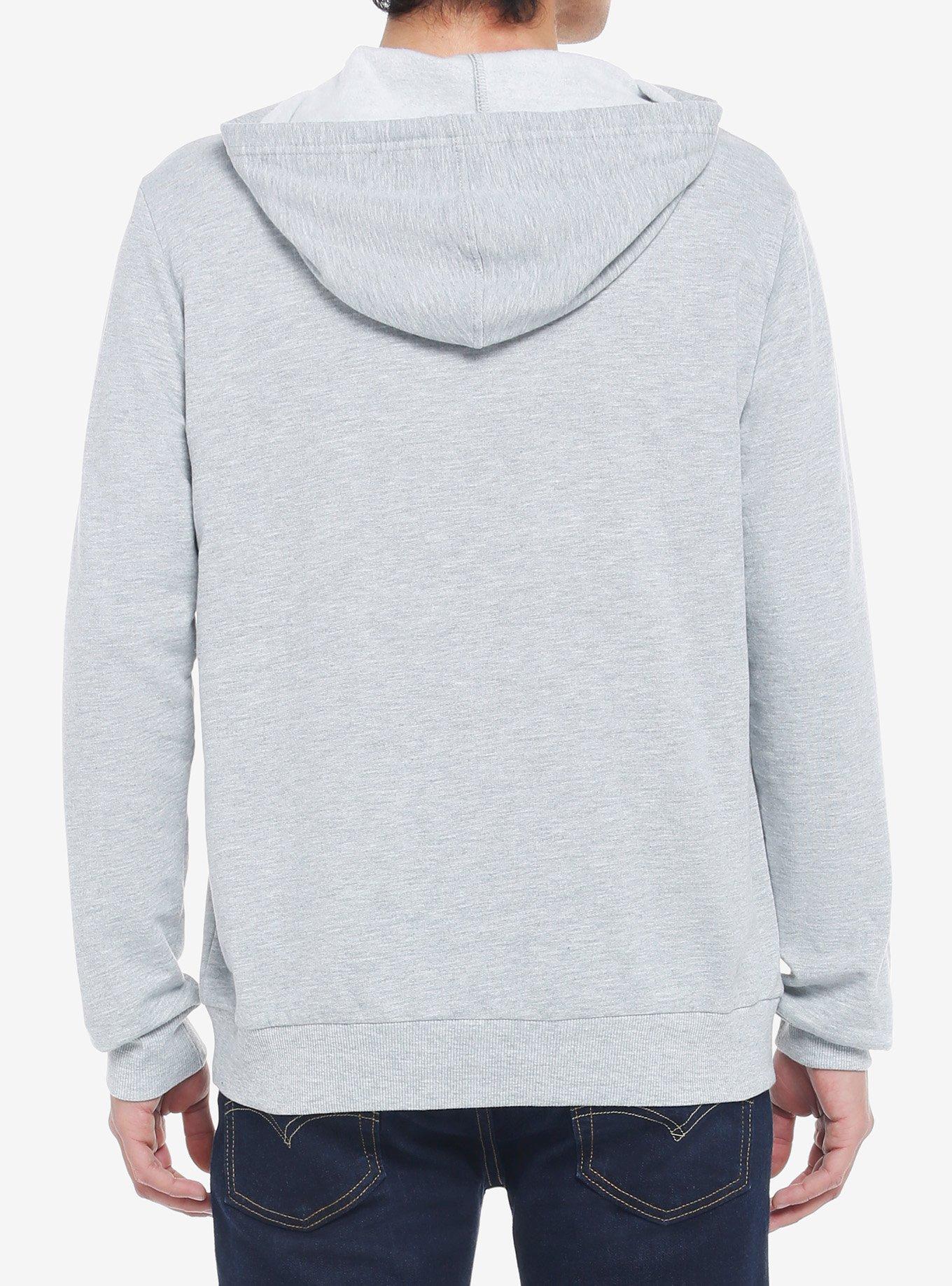 Peanuts Group Hoodie, GREY, alternate
