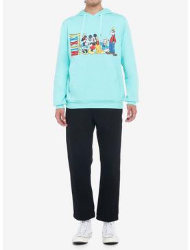 Disney Mickey Mouse And Friends Teal Hoodie, , hi-res