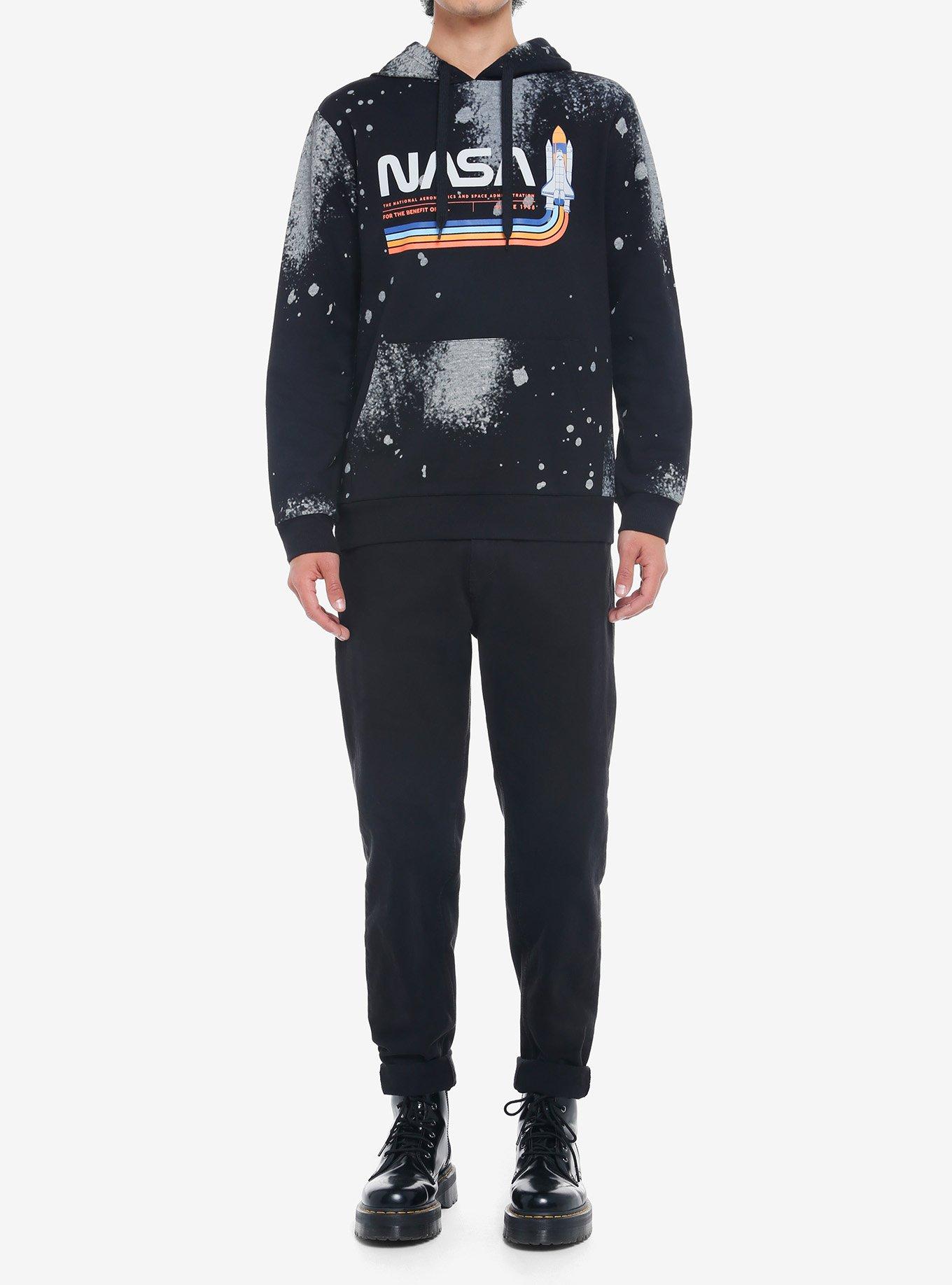 NASA Logo Splatter Hoodie, MULTI, alternate