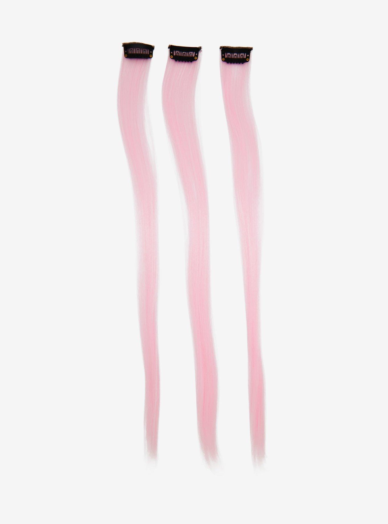 Neva Nude Light Pink Clip-In Hair Extension Set, , alternate