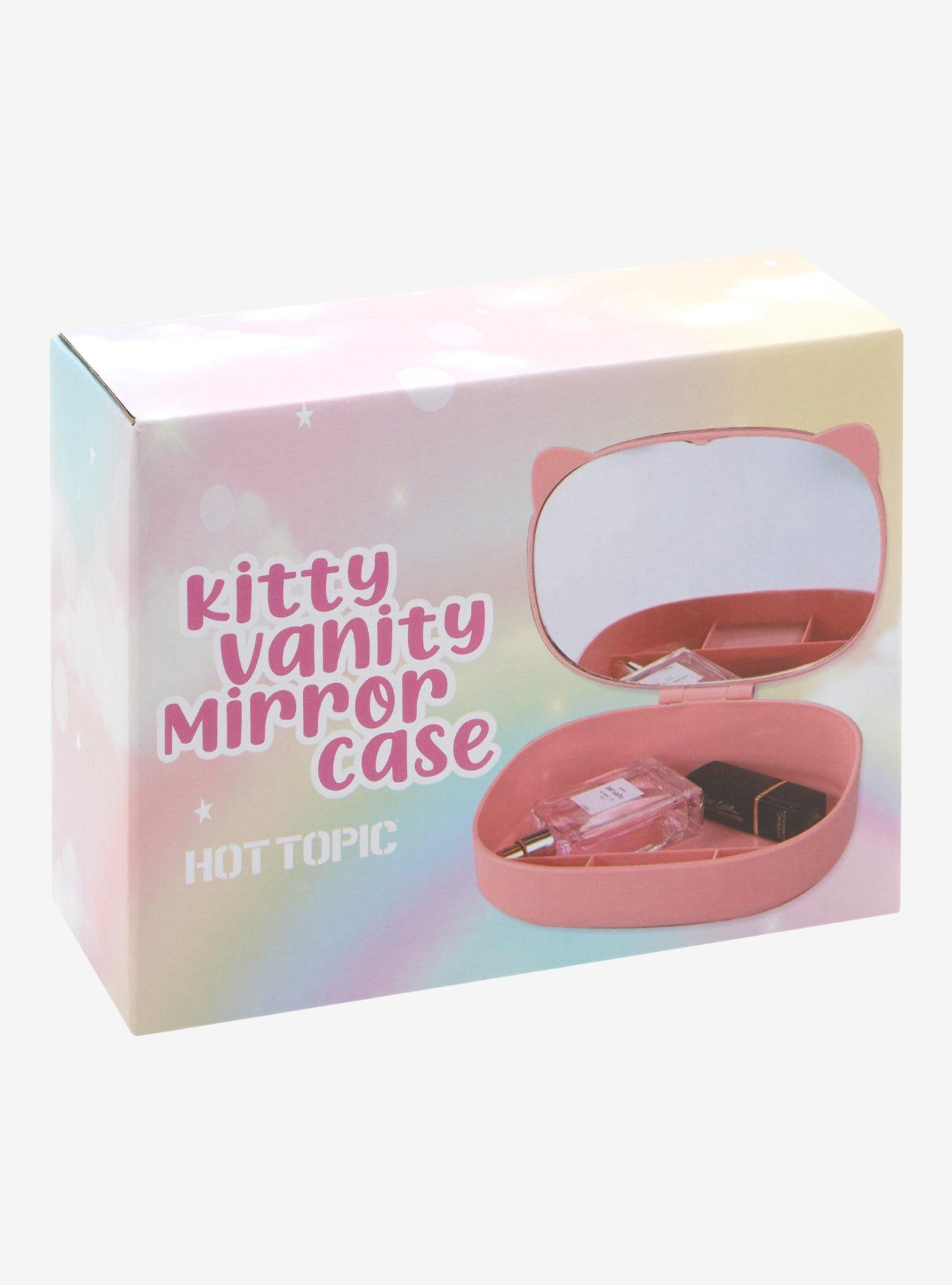 Pink Cat Vanity Mirror Case, , alternate