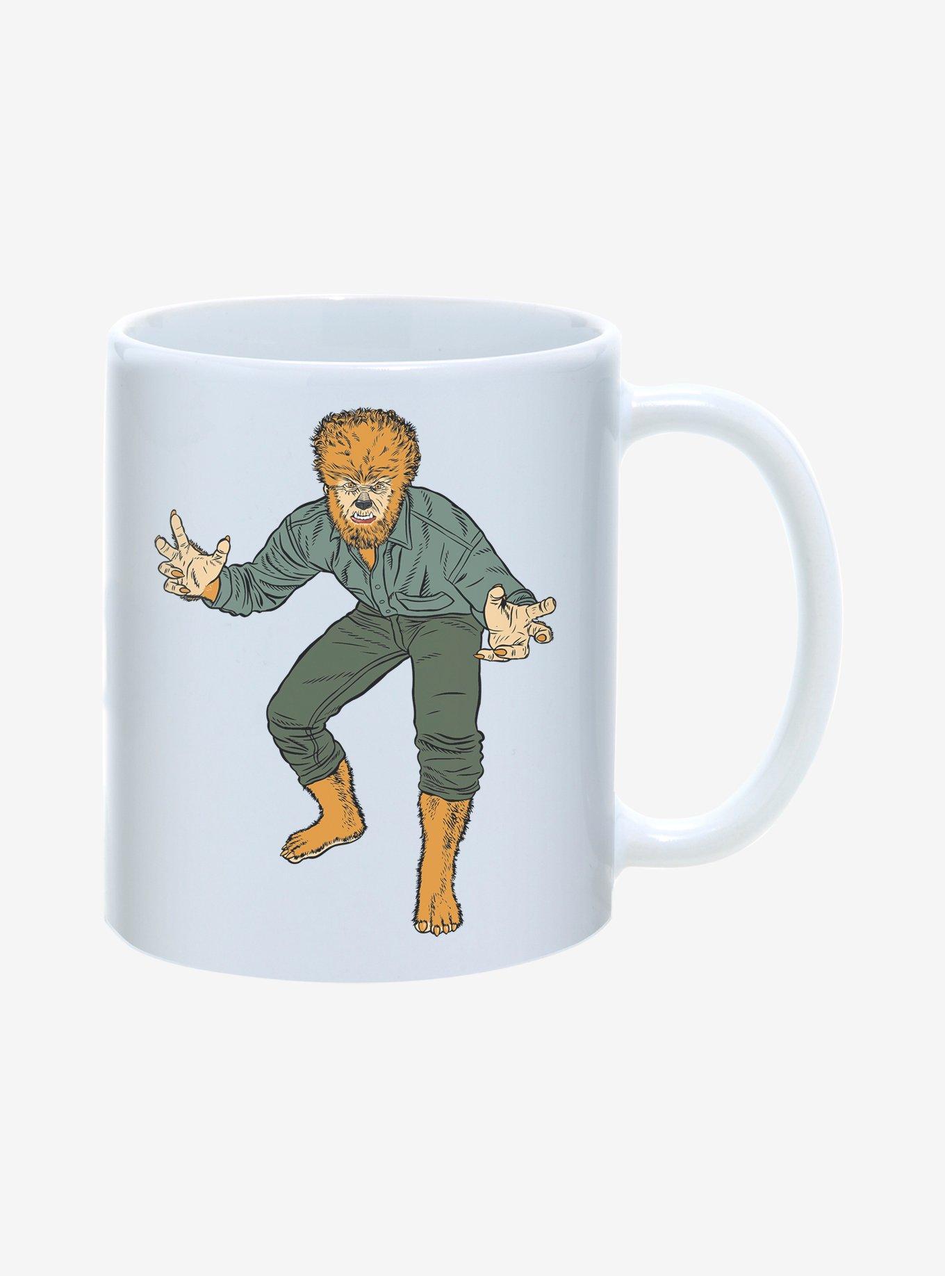 Universal Monsters The Wolfman Attack Mug 11oz, , hi-res