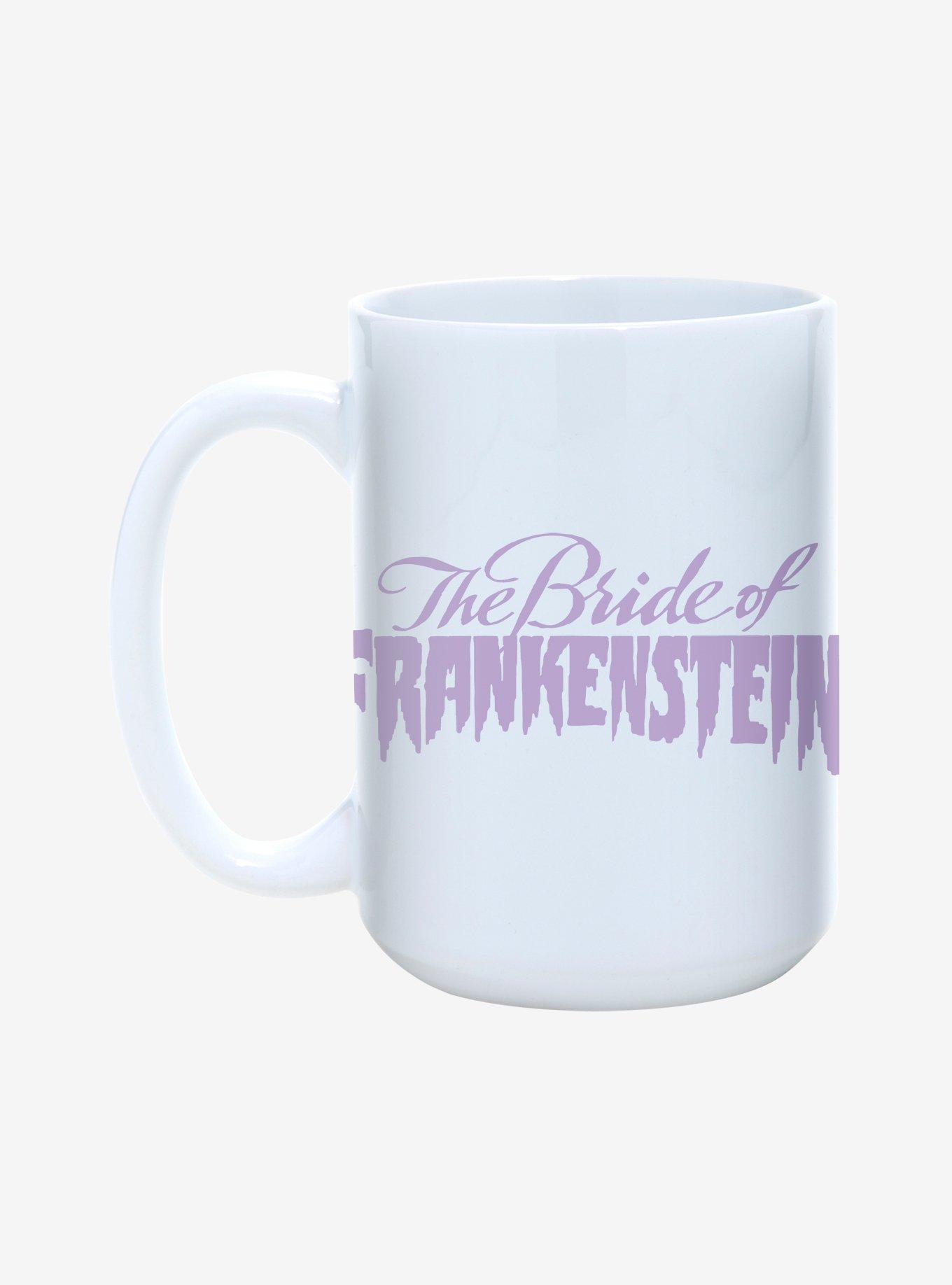 Universal Monsters The Bride of Frankenstein Logo Mug 15oz, , alternate