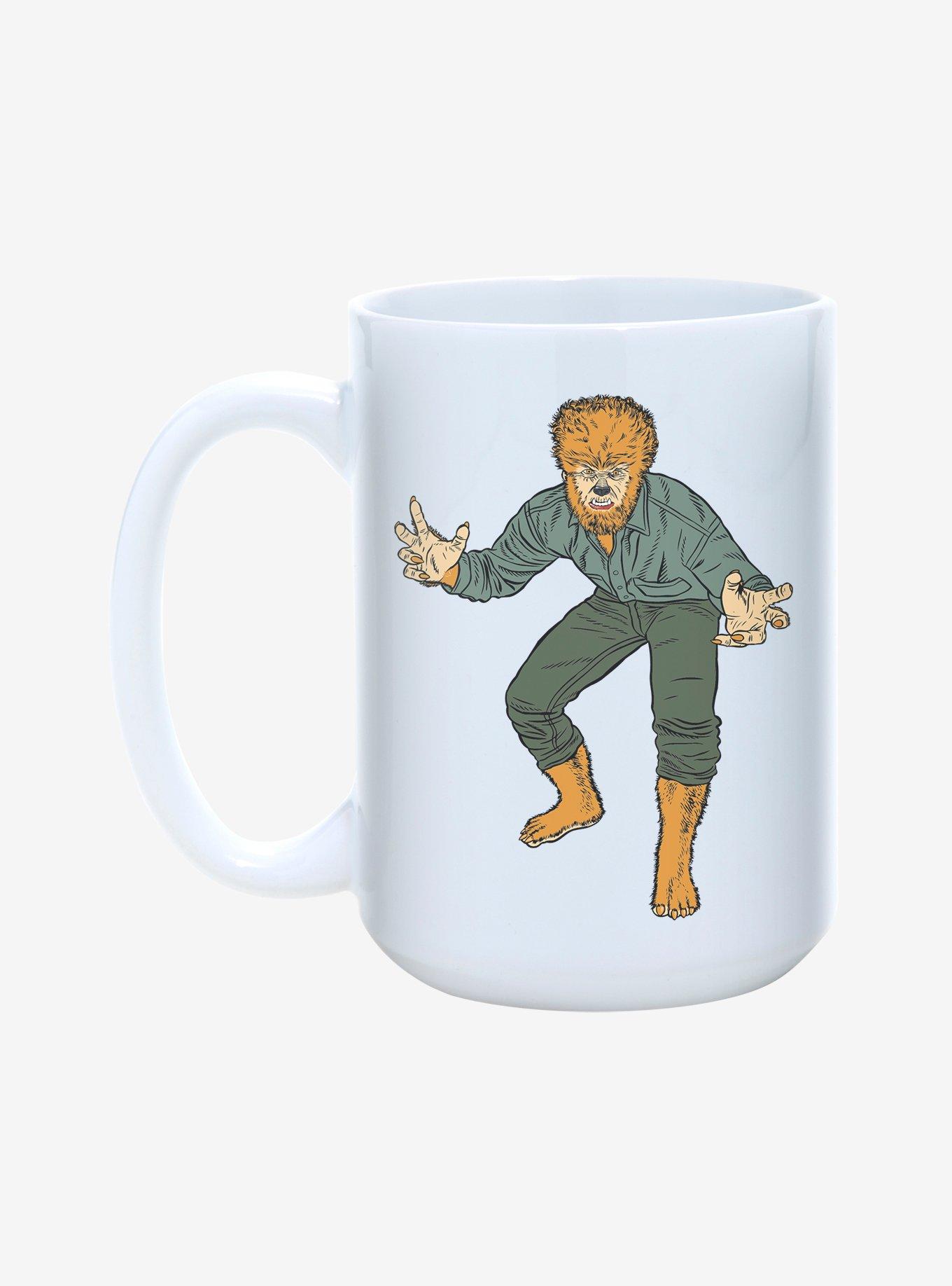 Universal Monsters The Wolfman Attack Mug 15oz, , hi-res