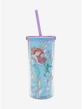 Disney The Little Mermaid Color-Changing Acrylic Travel Cup, , alternate