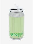 Keroppi Stripe Soda Can Water Bottle, , alternate