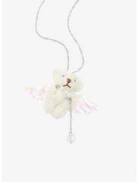 Angel Bear Plush Necklace, , hi-res