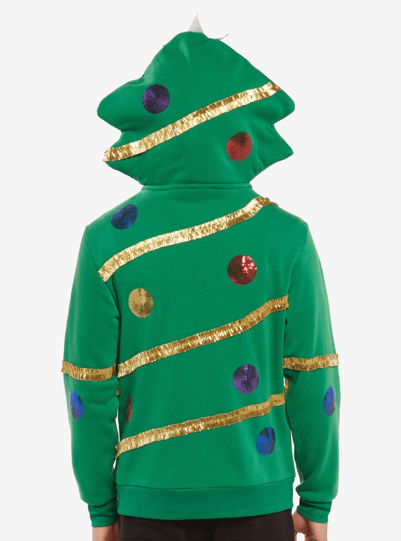 Christmas Tree Hoodie, MULTI, alternate