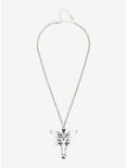 Winged Skeleton Opal Heart Necklace, , alternate
