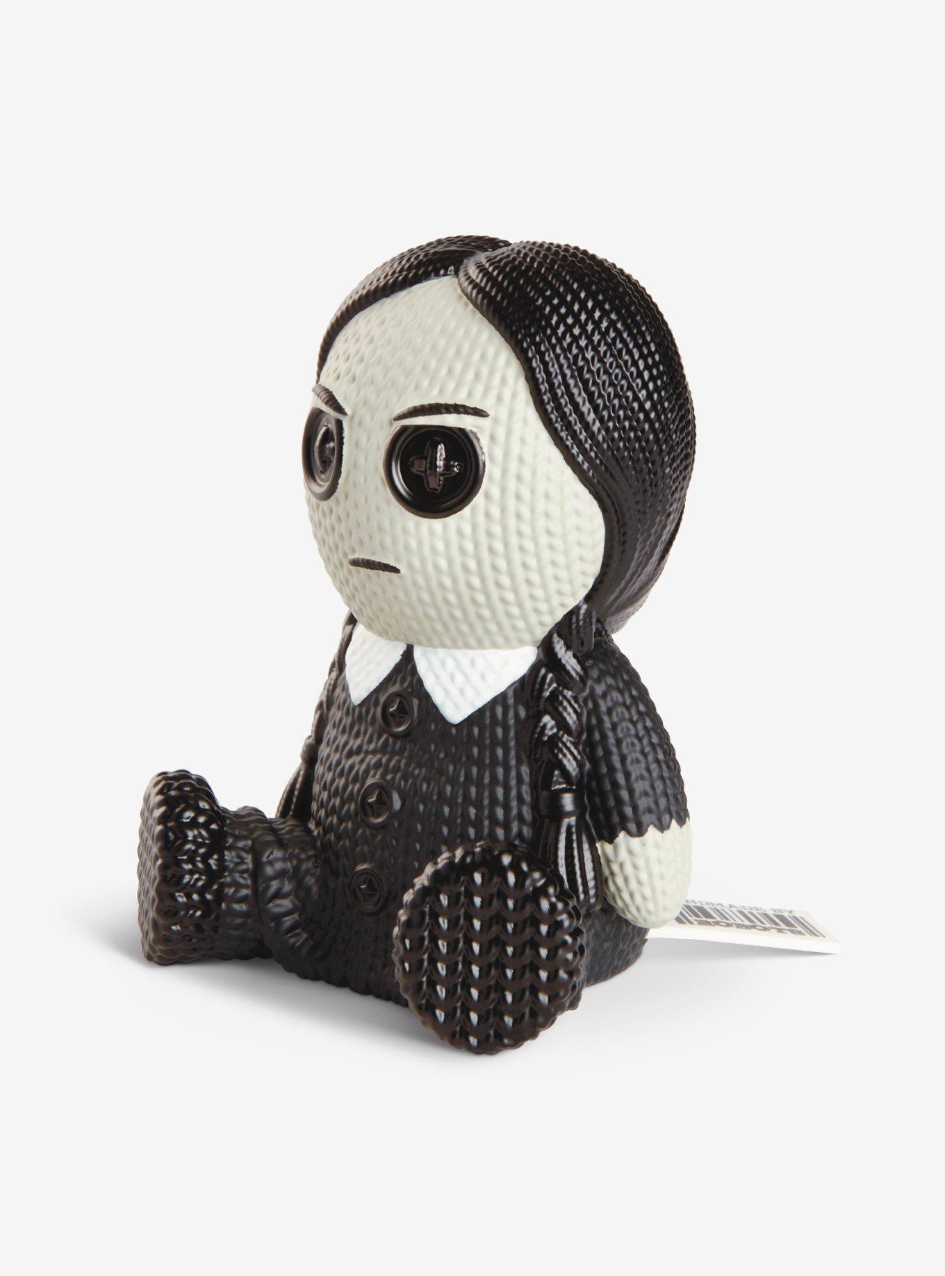 Handmade By Robots The Addams Family Knit Series Wednesday Vinyl Figure, , alternate