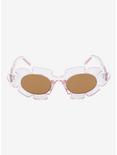 Pink Wavy Edge Sunglasses, , alternate