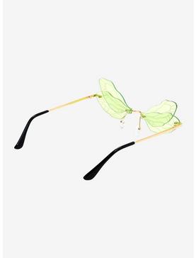Green Butterfly Wing Sunglasses, , hi-res