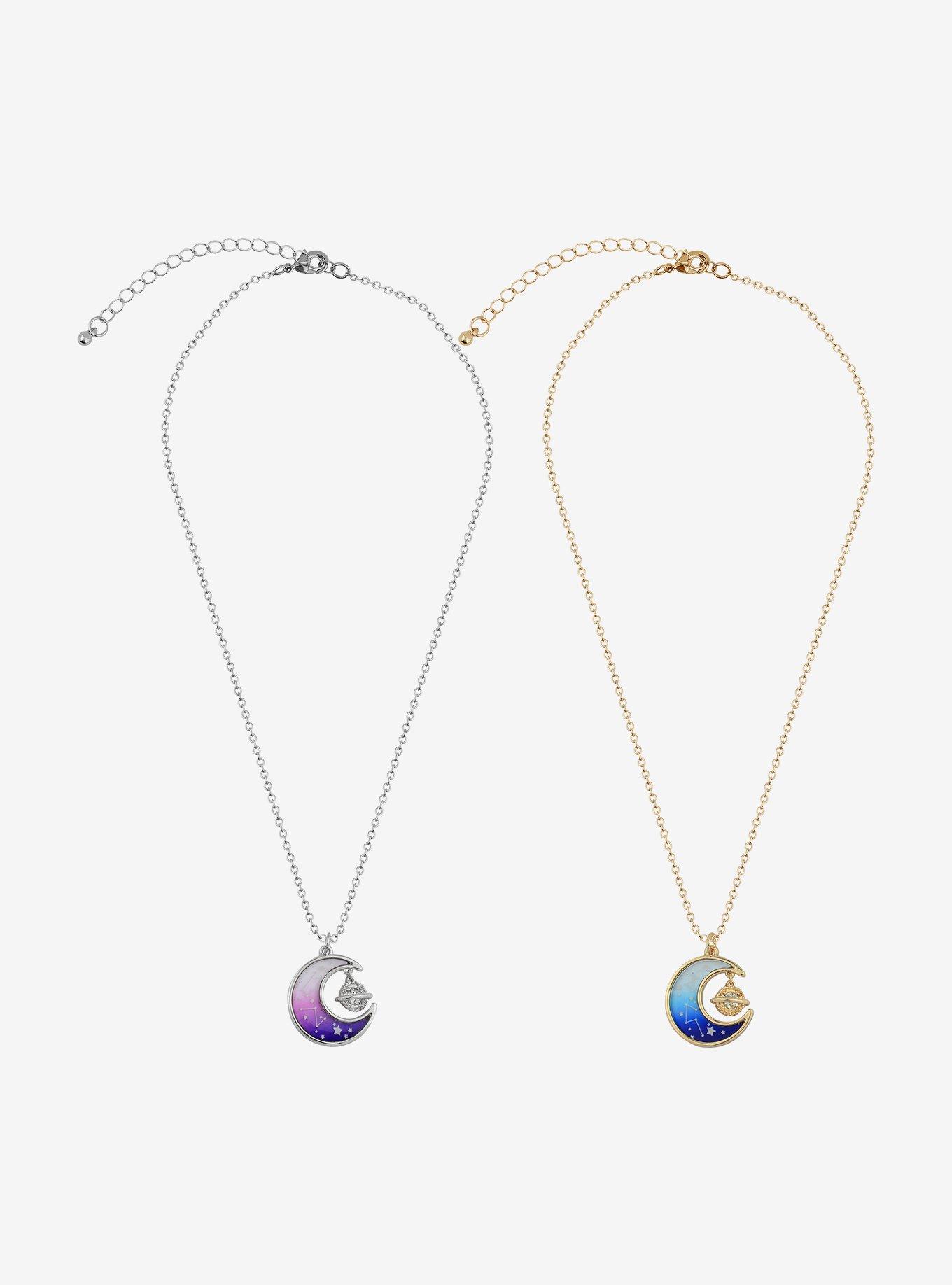 Celestial Constellation Best Friend Necklace Set, , alternate
