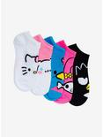 Hello Kitty And Friends Face No-Show Socks 5 Pair, , alternate