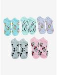 Disney Mickey Mouse And Friends Classic No-Show Socks 5 Pair, , alternate