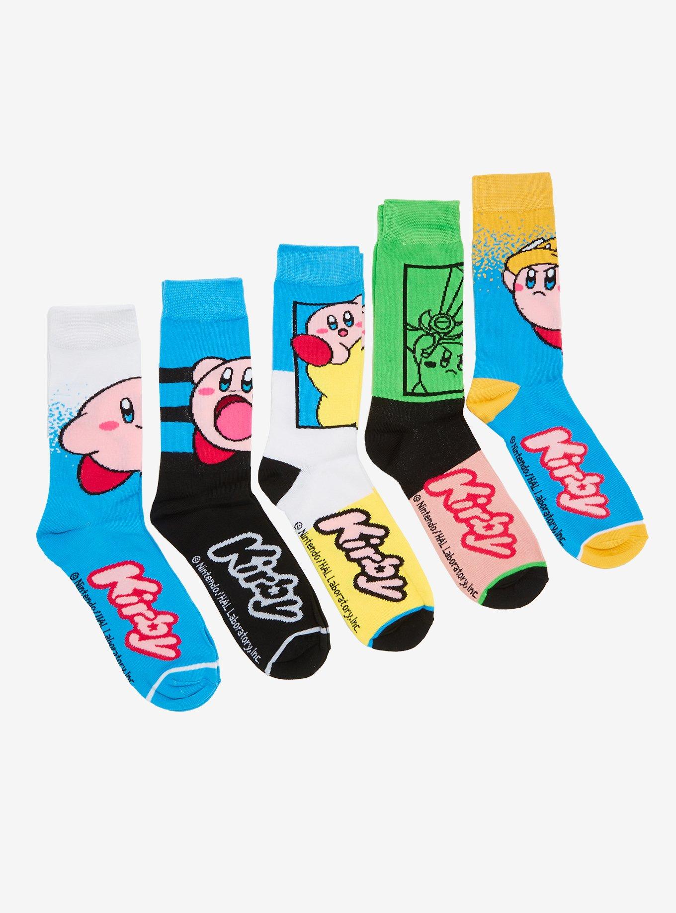 Kirby Ability Crew Socks 5 Pair, , alternate