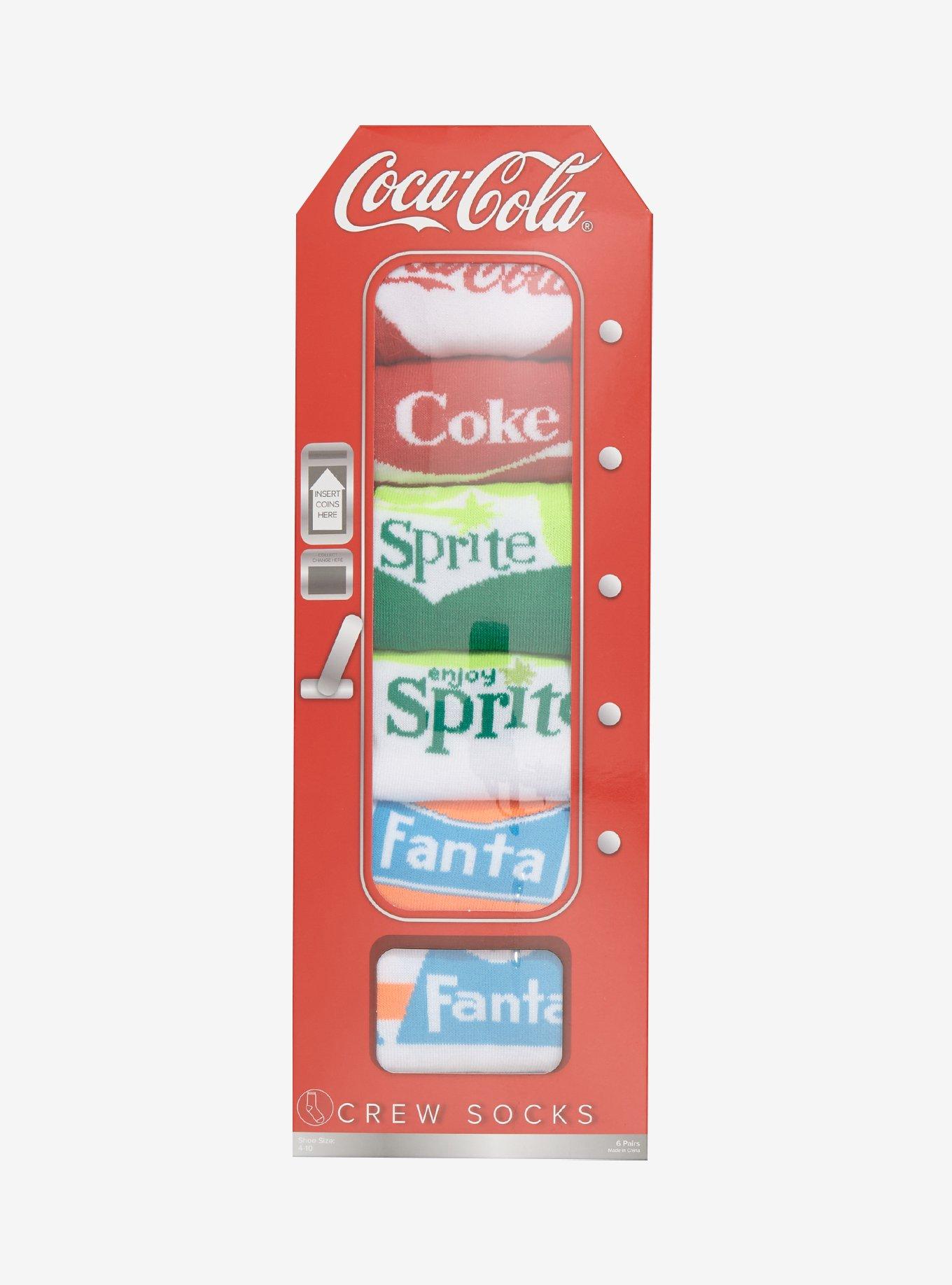 Coca-Cola Vending Machine Crew Sock Gift Set, , alternate