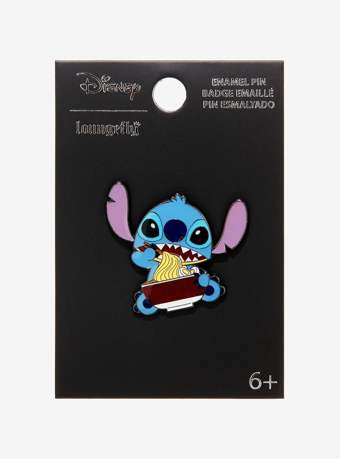 Loungefly Disney Lilo & Stitch Ramen Enamel Pin, , alternate