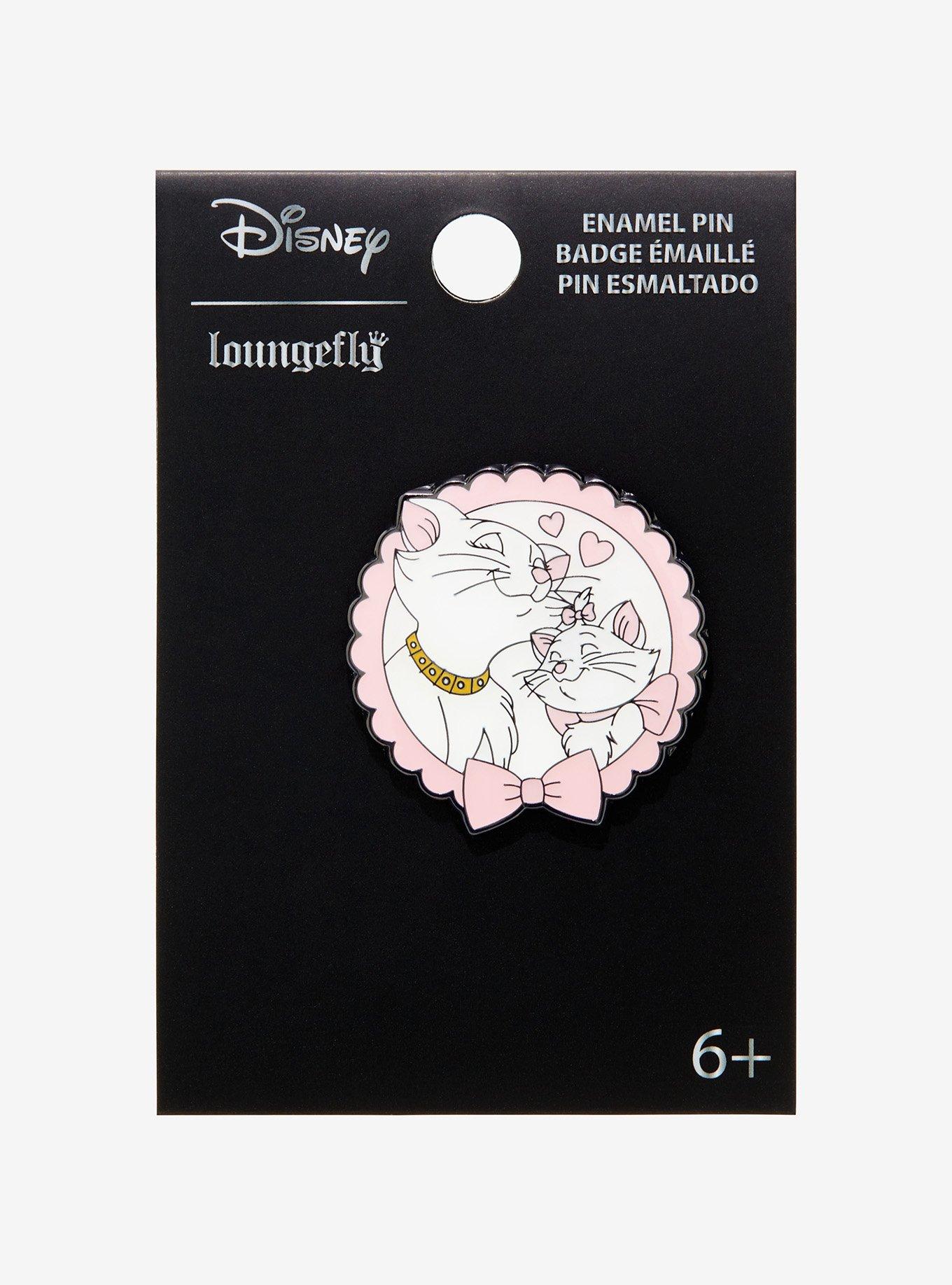 Loungefly Disney The Aristocats Marie & Duchess Portrait Enamel Pin, , alternate
