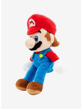 Plus Size Nintendo Super Mario Bros. Mario Sitting 10 Inch Plush , , hi-res