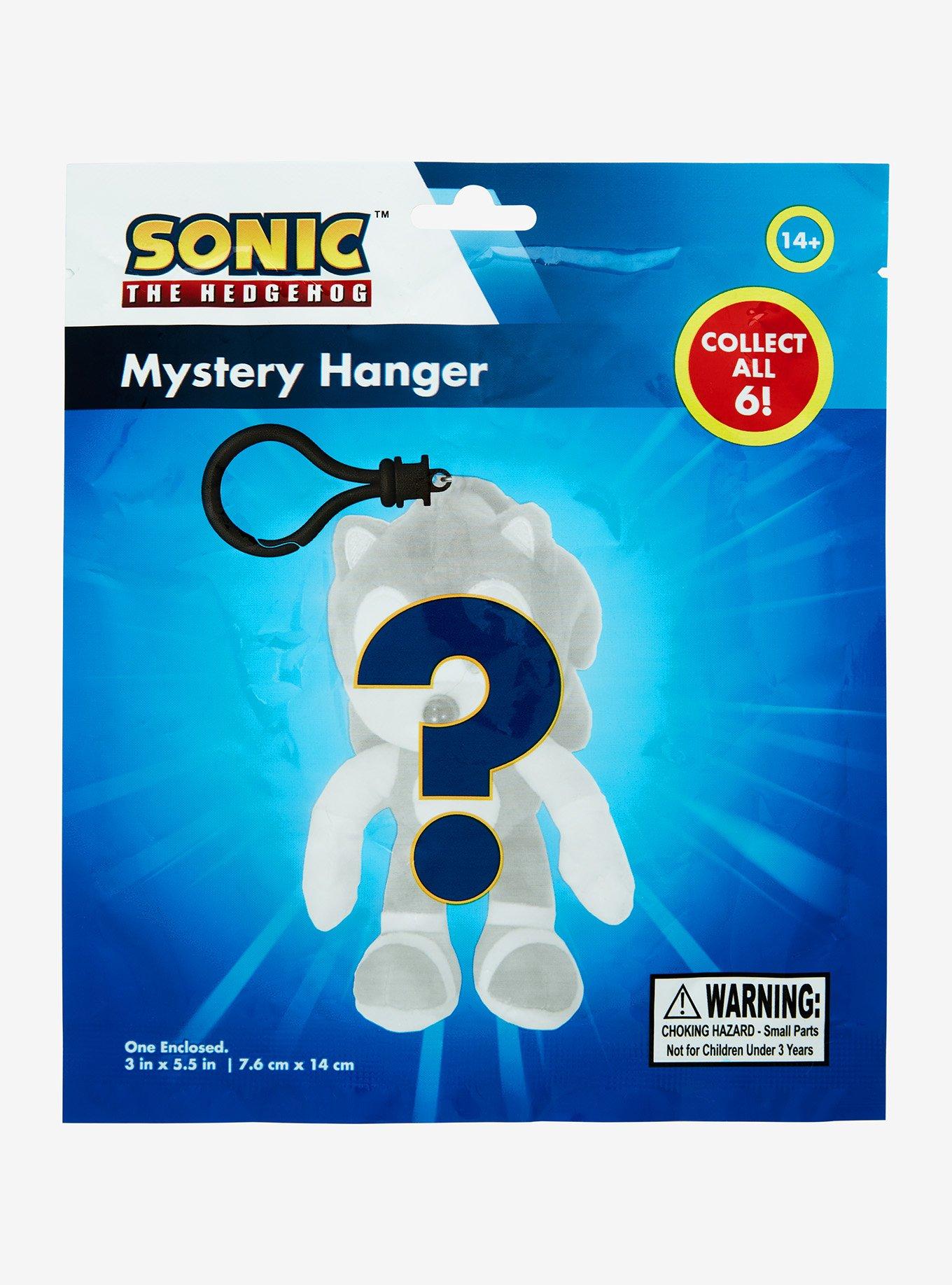 Sonic the Hedgehog Character Blind Bag Plush Bag Clip, , alternate