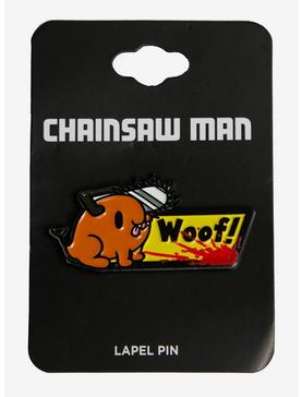 Chainsaw Man Pochita Woof Enamel Pin - BoxLunch Exclusive , , hi-res