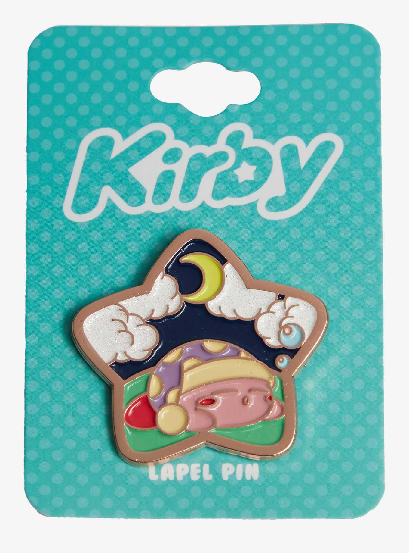 Nintendo Kirby Dreamland Sleeping Kirby Enamel Pin - BoxLunch Exclusive, , hi-res