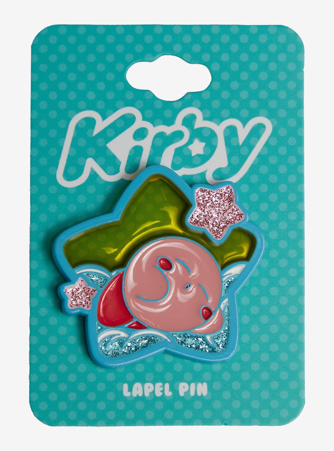 Nintendo Kirby Dreamland Stained Glass Sleeping Kirby Enamel Pin - BoxLunch Exclusive, , alternate