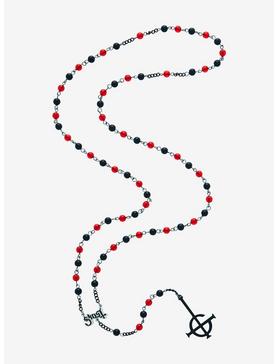 Ghost Grucifix Rosary Necklace, , hi-res
