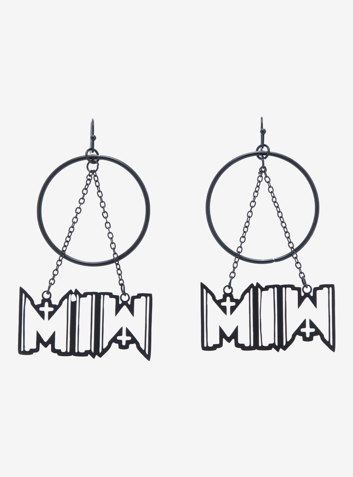 Motionless In White Chandelier Earrings, , alternate