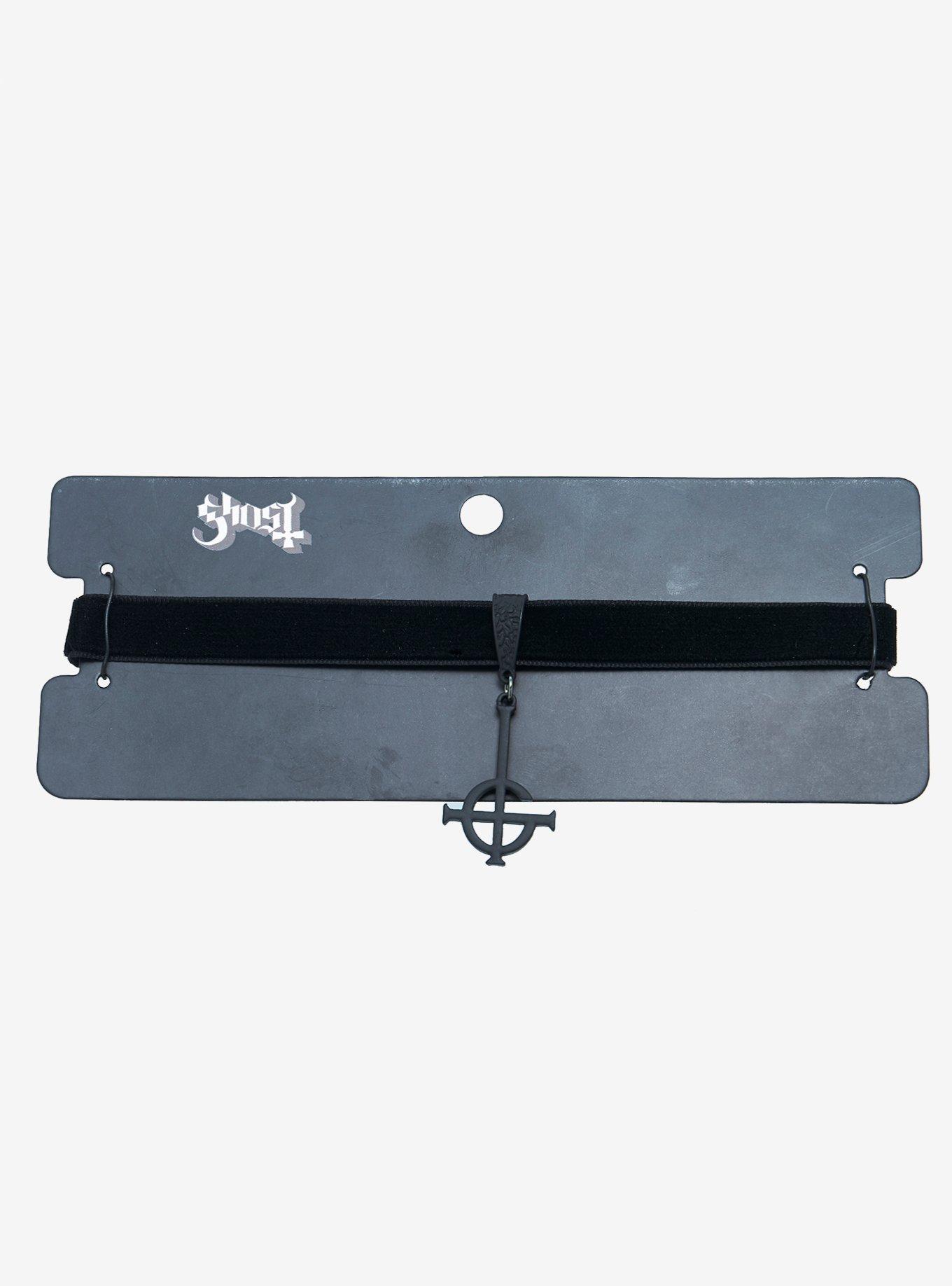 Ghost Grucifix Logo Choker, , alternate