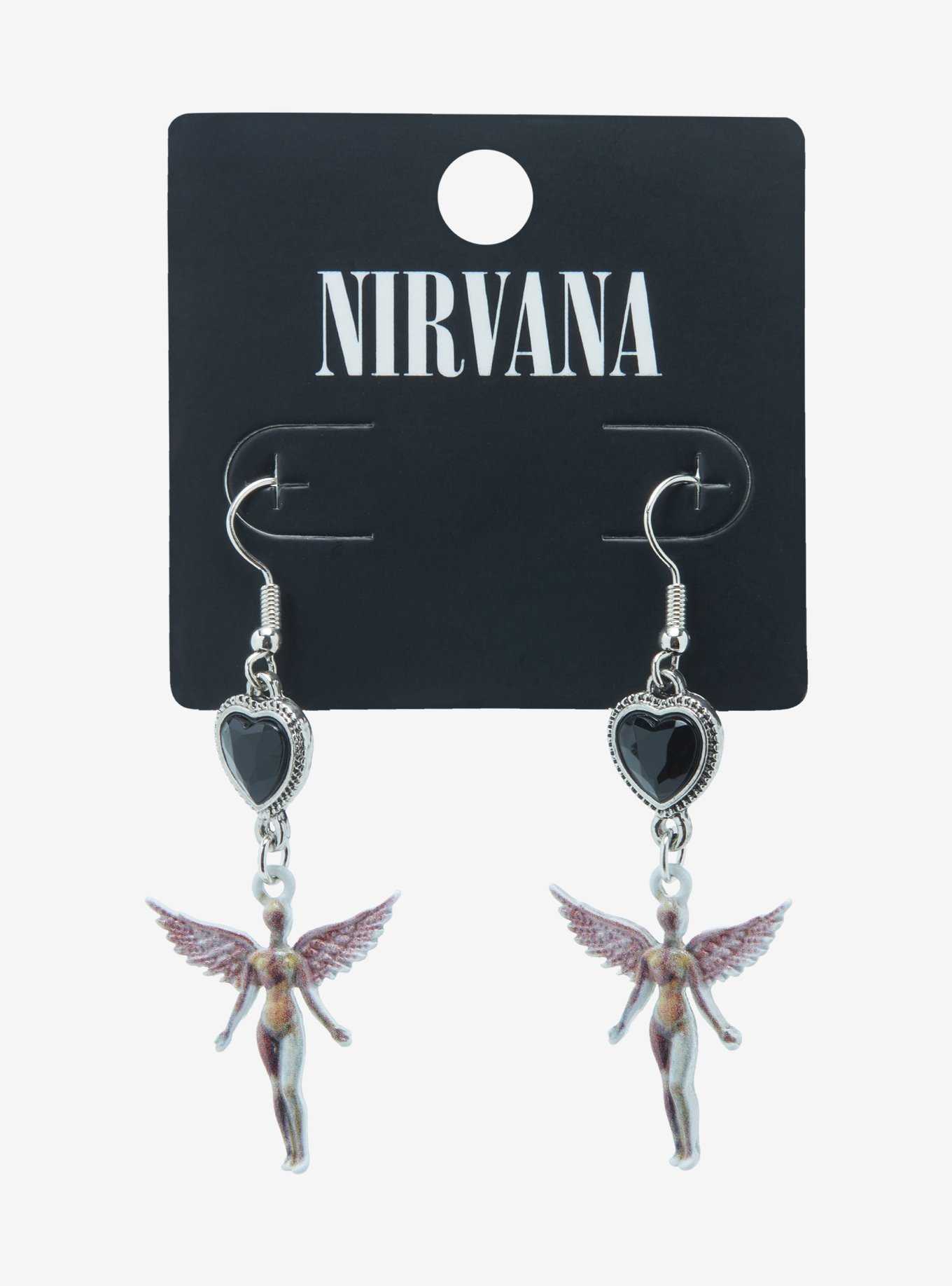 Nirvana In Utero Angel Earrings, , hi-res