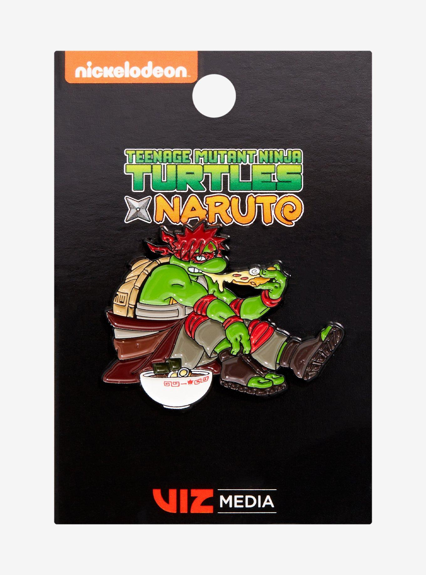 Teenage Mutant Ninja Turtles x Naruto Raphael as Gaara Enamel Pin - BoxLunch Exclusive, , alternate