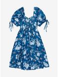 Disney Cinderella Floral Icons Allover Print Dress - BoxLunch Exclusive, BLUE, alternate