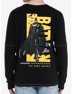 DC Comics The Flash Batman Zipper Long-Sleeve T-Shirt, , hi-res