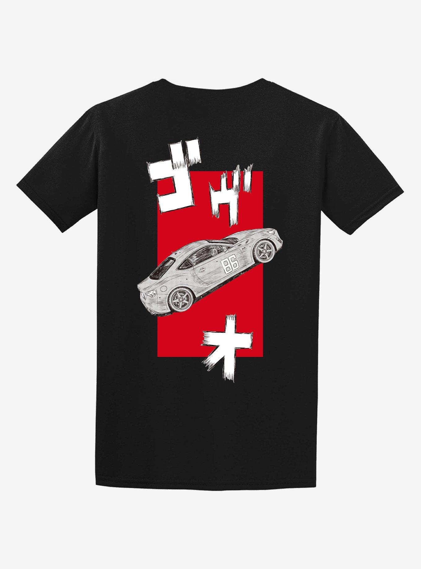 MF Ghost Toyota Double-Sided T-Shirt, BLACK, alternate