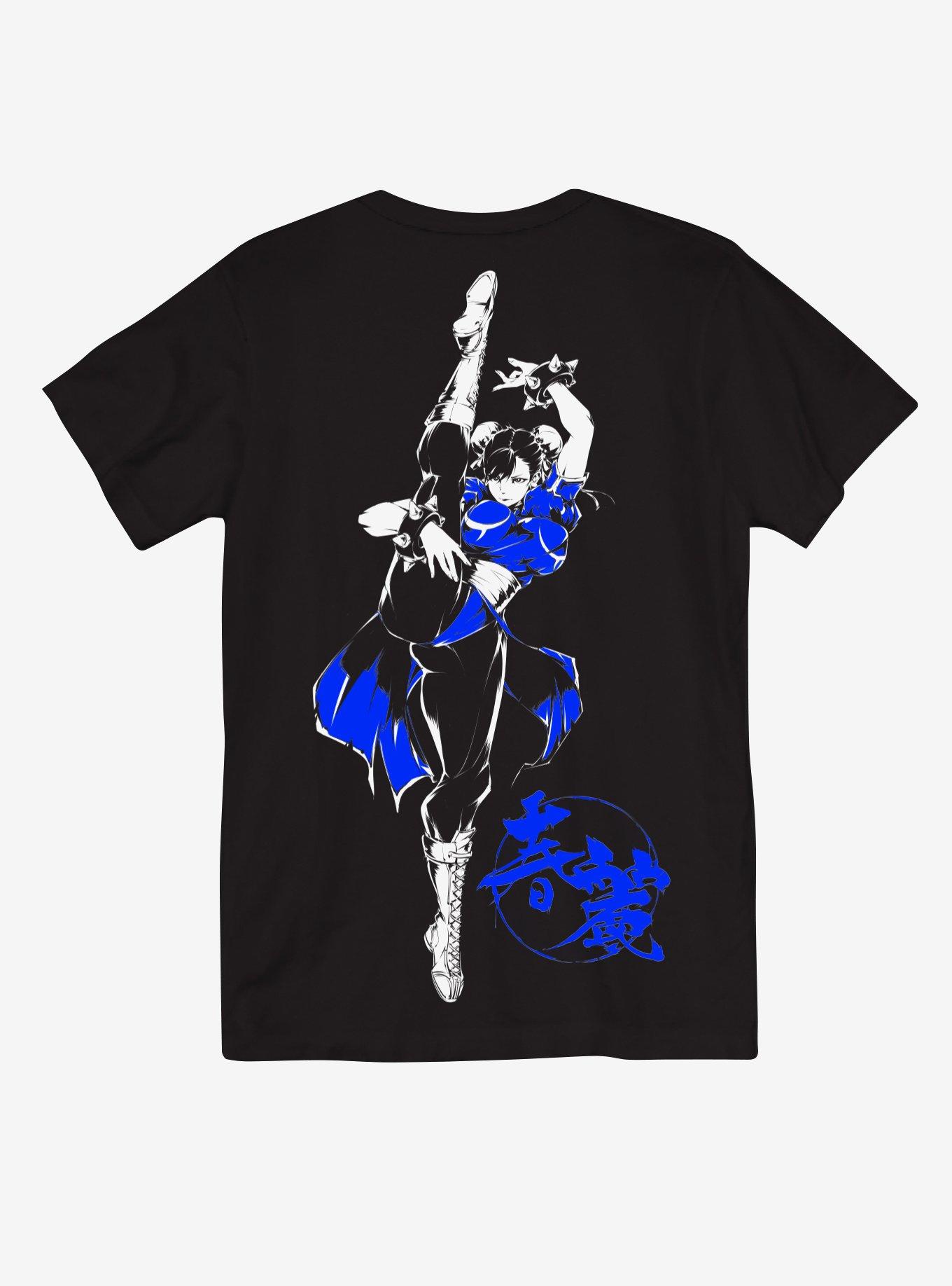 Street Fighter Chun-Li T-Shirt, BLACK, alternate