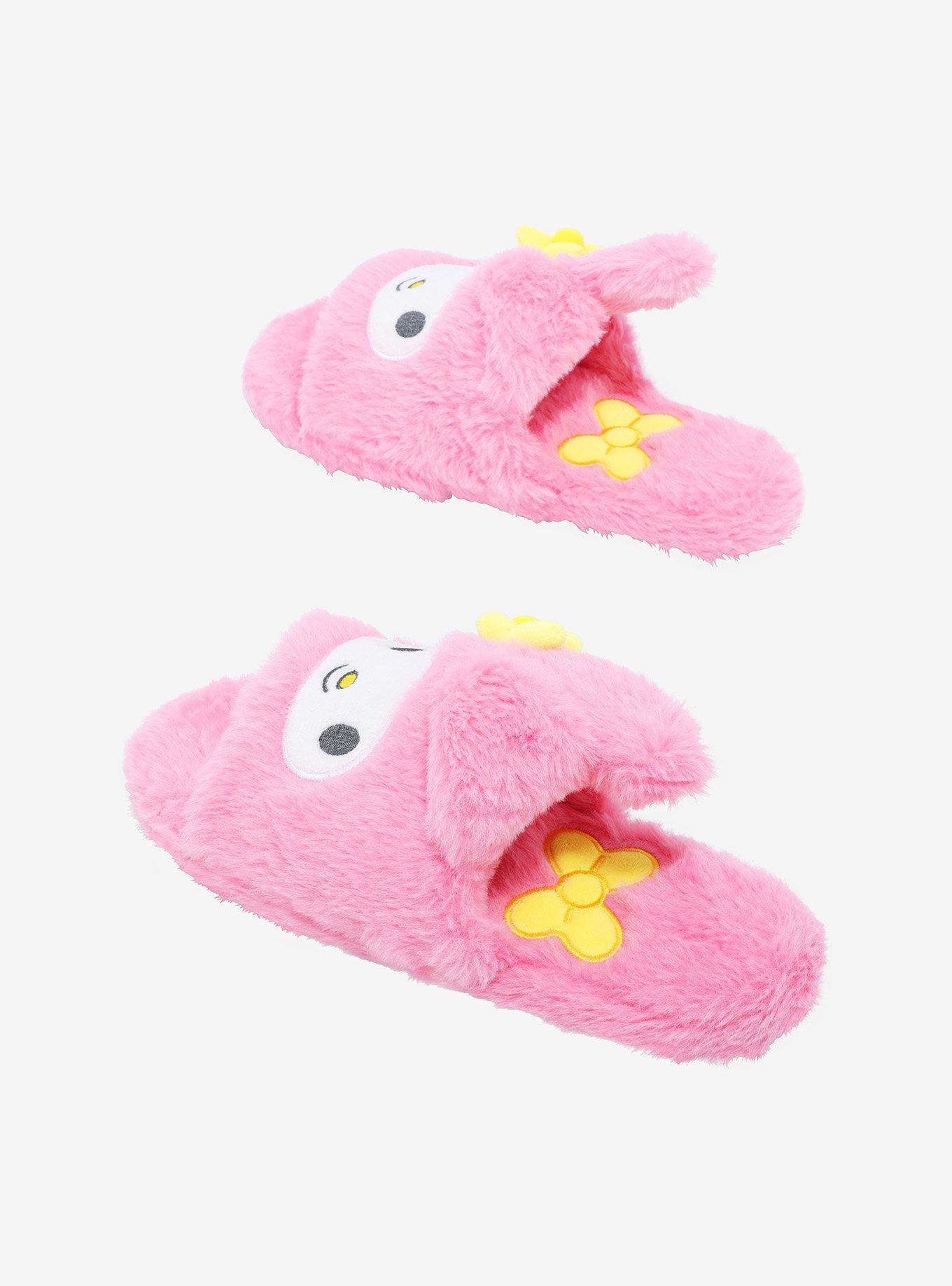 My Melody Fuzzy Slippers, MULTI, alternate