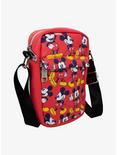 Disney Mickey Mouse Standing Poses Vegan Leather Crossbody Bag, , alternate