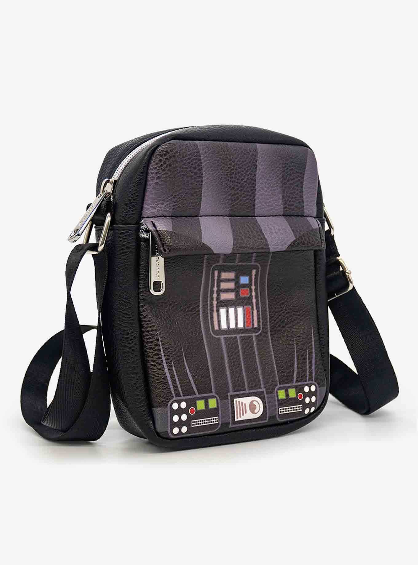 Star Wars Darth Vader Character Close-Up Vegan Leather Crossbody Bag, , hi-res