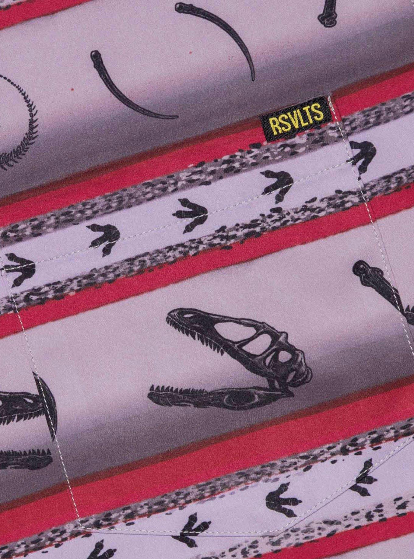 RSVLTS Jurassic Park Six-Foot Turkey KUNUFLEX Short Sleeve Shirt, MULTI, alternate