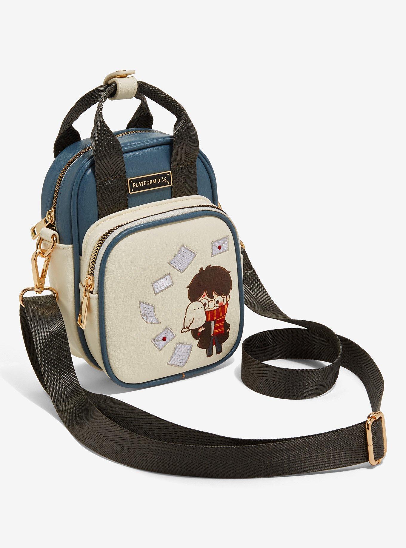 Harry Potter Chibi Harry and Hedwig Crossbody Bag - BoxLunch Exclusive, , alternate