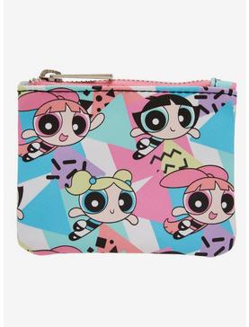 The Powerpuff Girls Allover Print Coin Purse - BoxLunch Exclusive, , hi-res