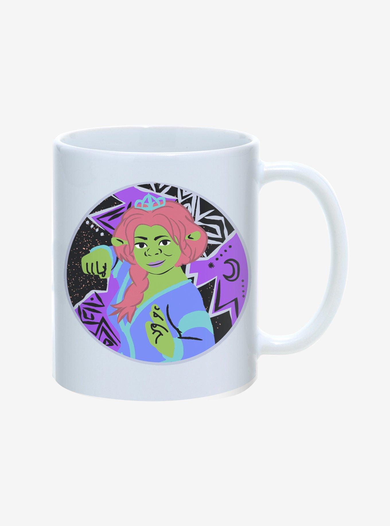 Shrek Fiona Fight Pose Mug 11oz, , alternate