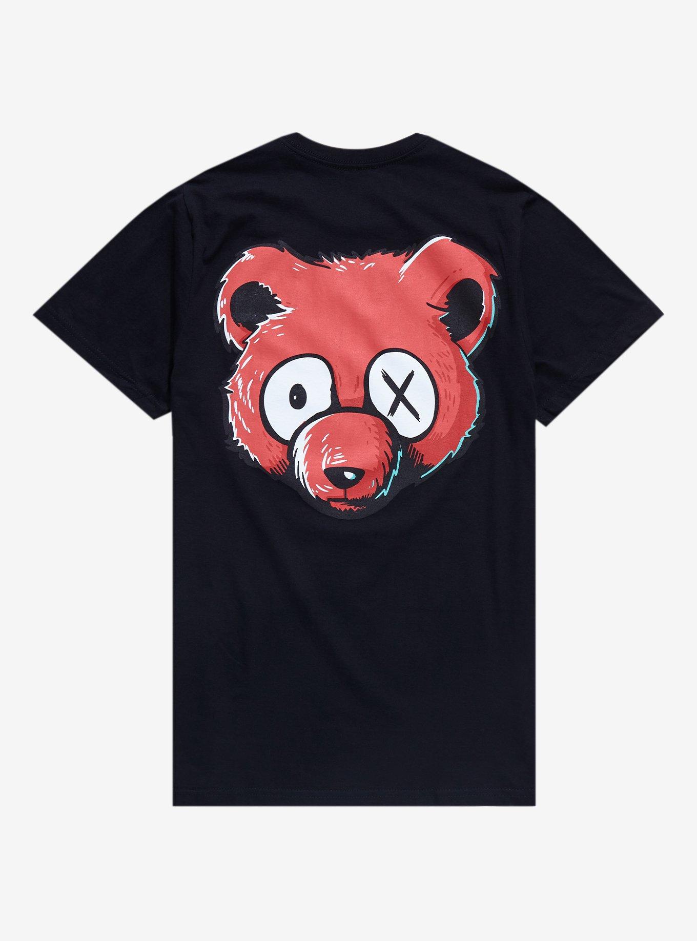 Sleeping With Sirens Bear Boyfriend Fit Girls T-Shirt, , hi-res