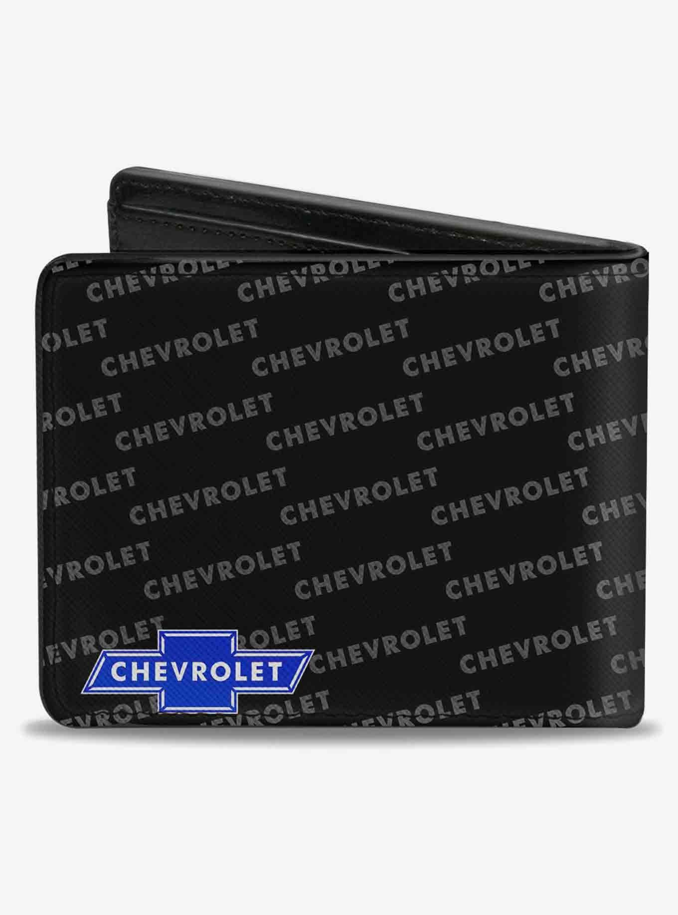 Chevy Bowtie Corner Text Bifold Wallet, , hi-res