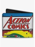 DC Comics Classic Action Comics Issue 1 Superman Lifting Car Cover Pose Bifold Wallet, , alternate