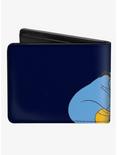 Disney Aladdin Genie Applause Pose Neon Bifold Wallet, , alternate