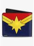 Marvel Captain Marvel Star Logo Bifold Wallet, , alternate